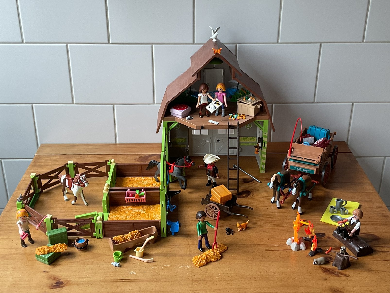 Foto 12 van PLAYMOBIL UITGEBREIDE SPIRIT SCHUUR 🐎 🐎 SUPERSET !!
