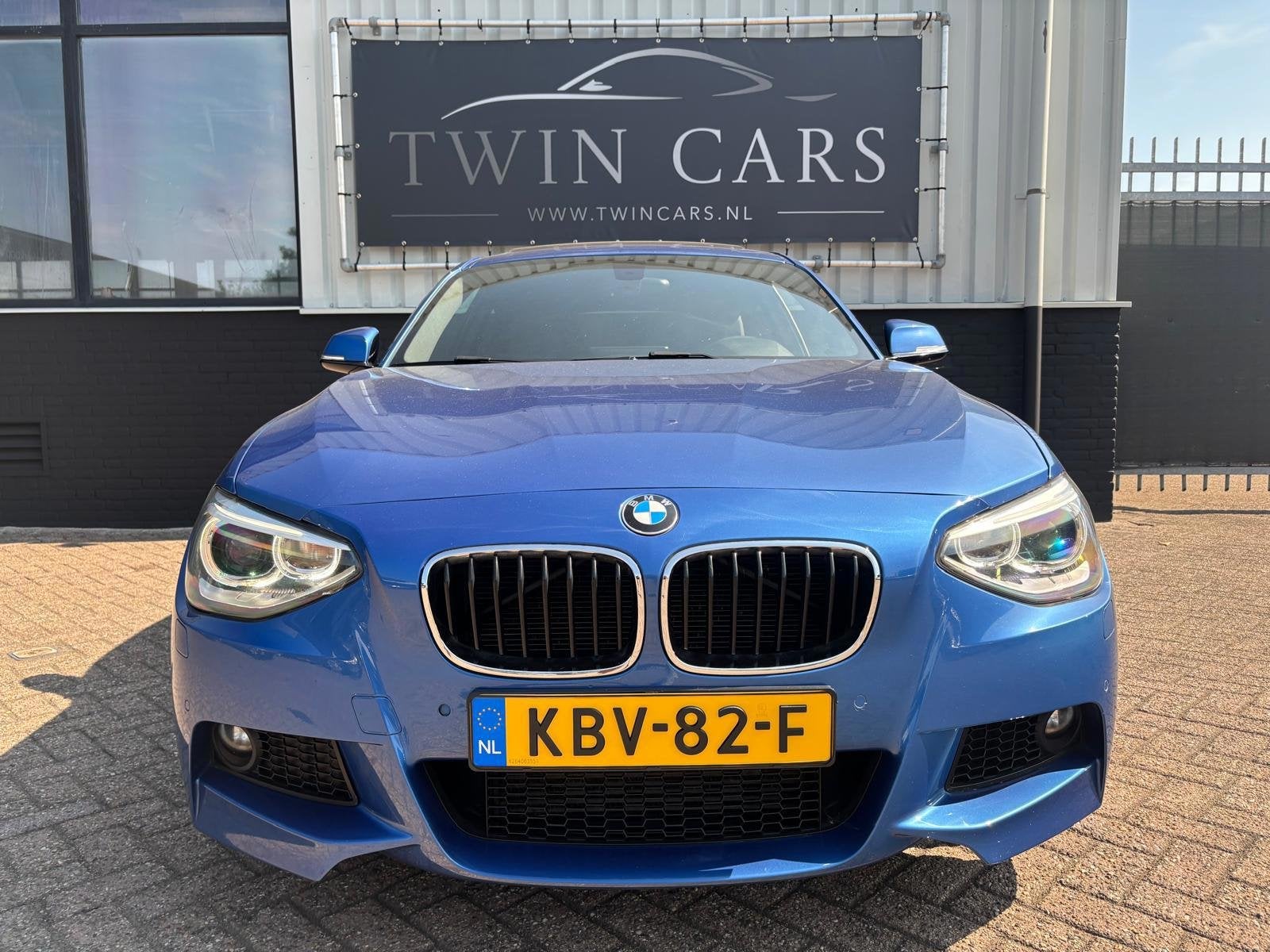 BMW 1-serie 125i M-Sport Aut. Schuifdak Leder Xenon 18", Auto's, BMW, 1345 kg, Achterwielaandrijving, Gebruikt, 4 cilinders