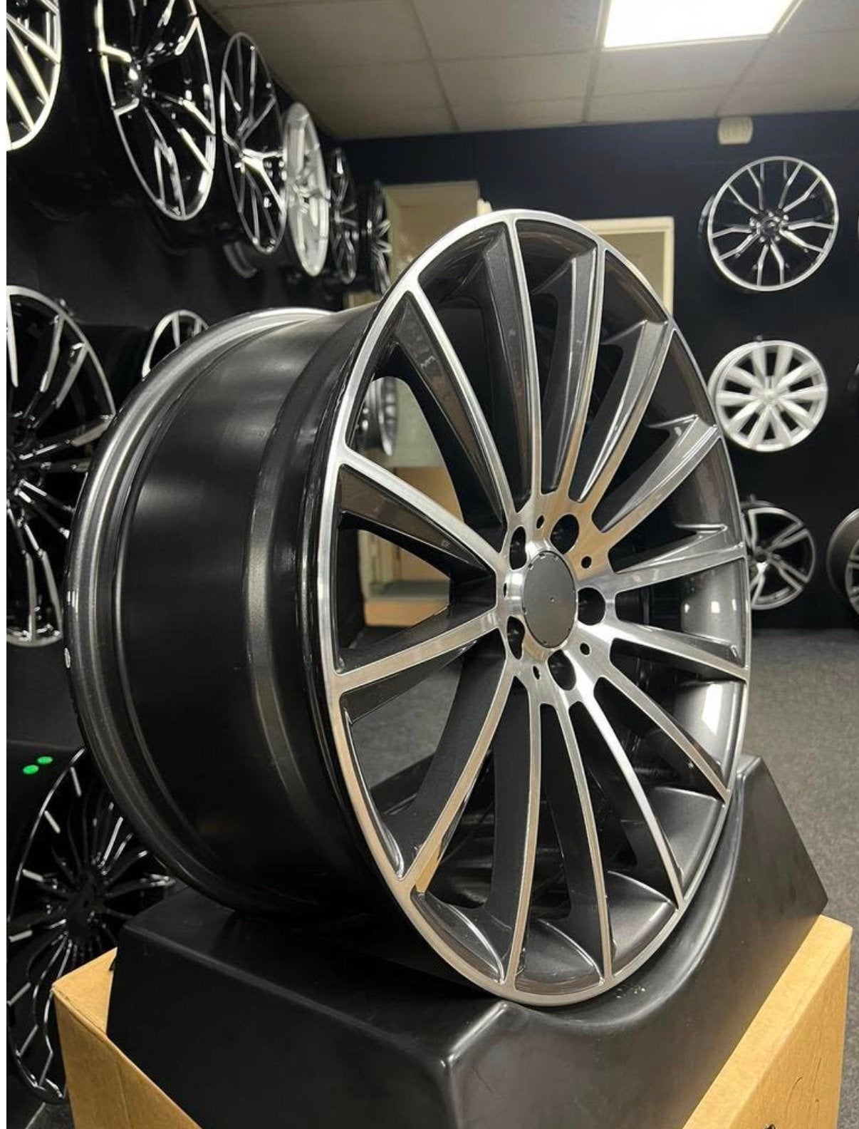 20 inch velgen voor Mercedes AMG look 5x112 C E klasse W205, Auto-onderdelen, Banden en Velgen, Velg(en), Nieuw, Ophalen of Verzenden