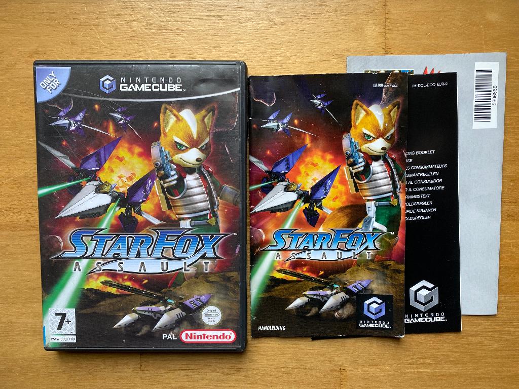 starfox assault gamecube, Spelcomputers en Games, Games | Nintendo GameCube, Avontuur en Actie, Ophalen of Verzenden, Zo goed als nieuw