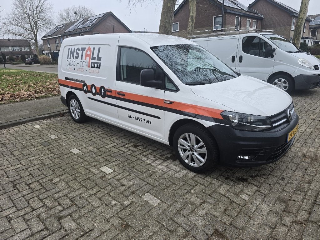 Volkswagen Caddy 2.0 TDI 75KW 2016 kmstand 218150 MARGE, Voorwielaandrijving, Euro 5, USB, 4 cilinders
