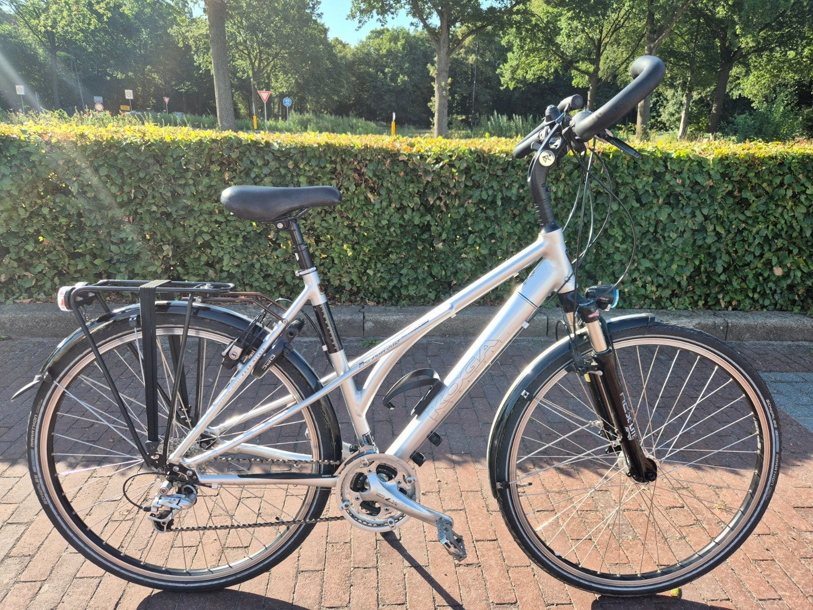 Koga KS-CF28 Vakantie / Trekkingfiets Deore LX / Maat = 53cm, Ophalen, 28 inch, 53 tot 56 cm, Velgrem
