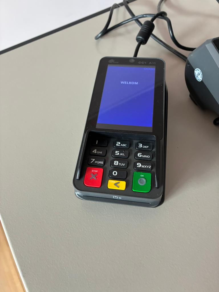 Pin apparaat van CCV, Ophalen of Verzenden