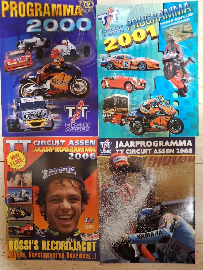 Motorsport TT circuit Assen programmaboekjes  18 stuks, Verzamelen, Ophalen, Nieuw, Motoren