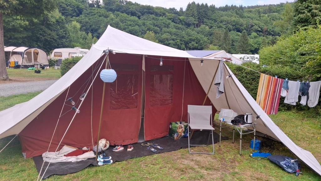De Waard Albatros 5-persoonstent - Compleet en Goede Staat, Caravans en Kamperen, Tenten, Gebruikt, Ophalen