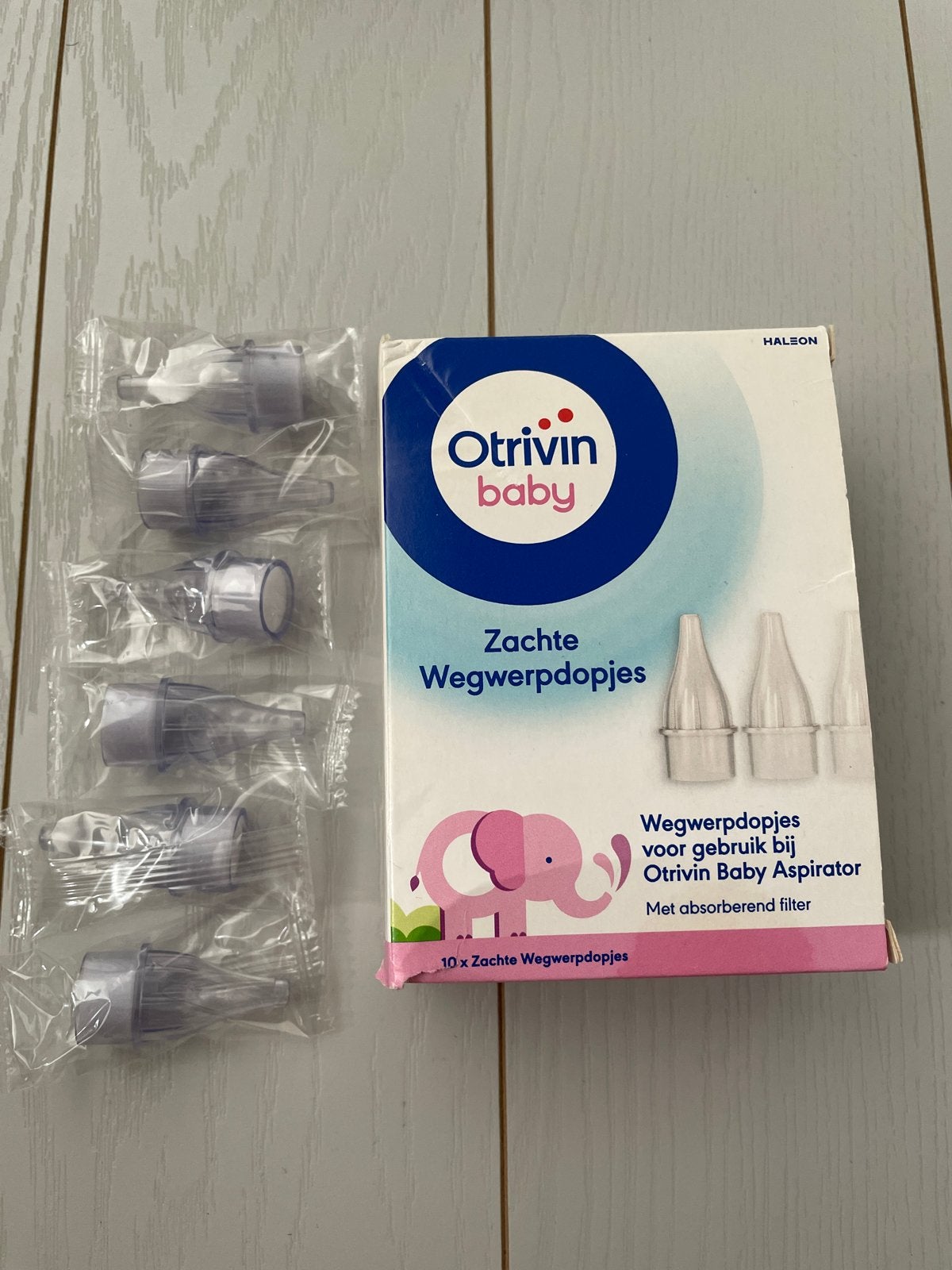Otrivin Baby Zachte Wegwerp Dopjes voor Aspirator - 6 stuks, Ophalen of Verzenden, Zo goed als nieuw