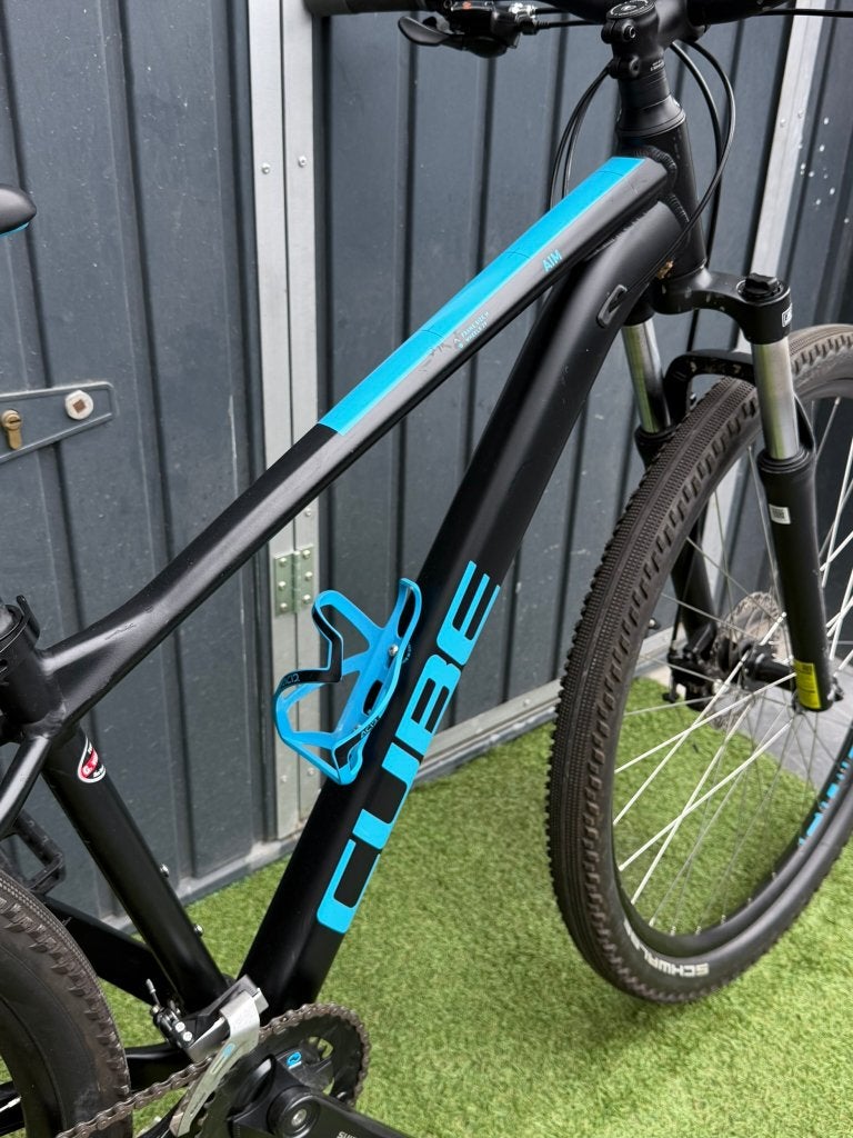 Foto 5 van Cube Aim 2024 - Frame M - 29 inch MTB Mountainbike 🩵🖤