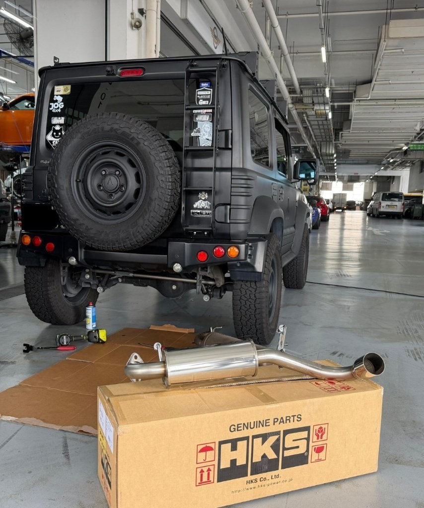 HKS Legal Muffler einddemper - Suzuki Jimny Sierra JB74W, Ophalen of Verzenden