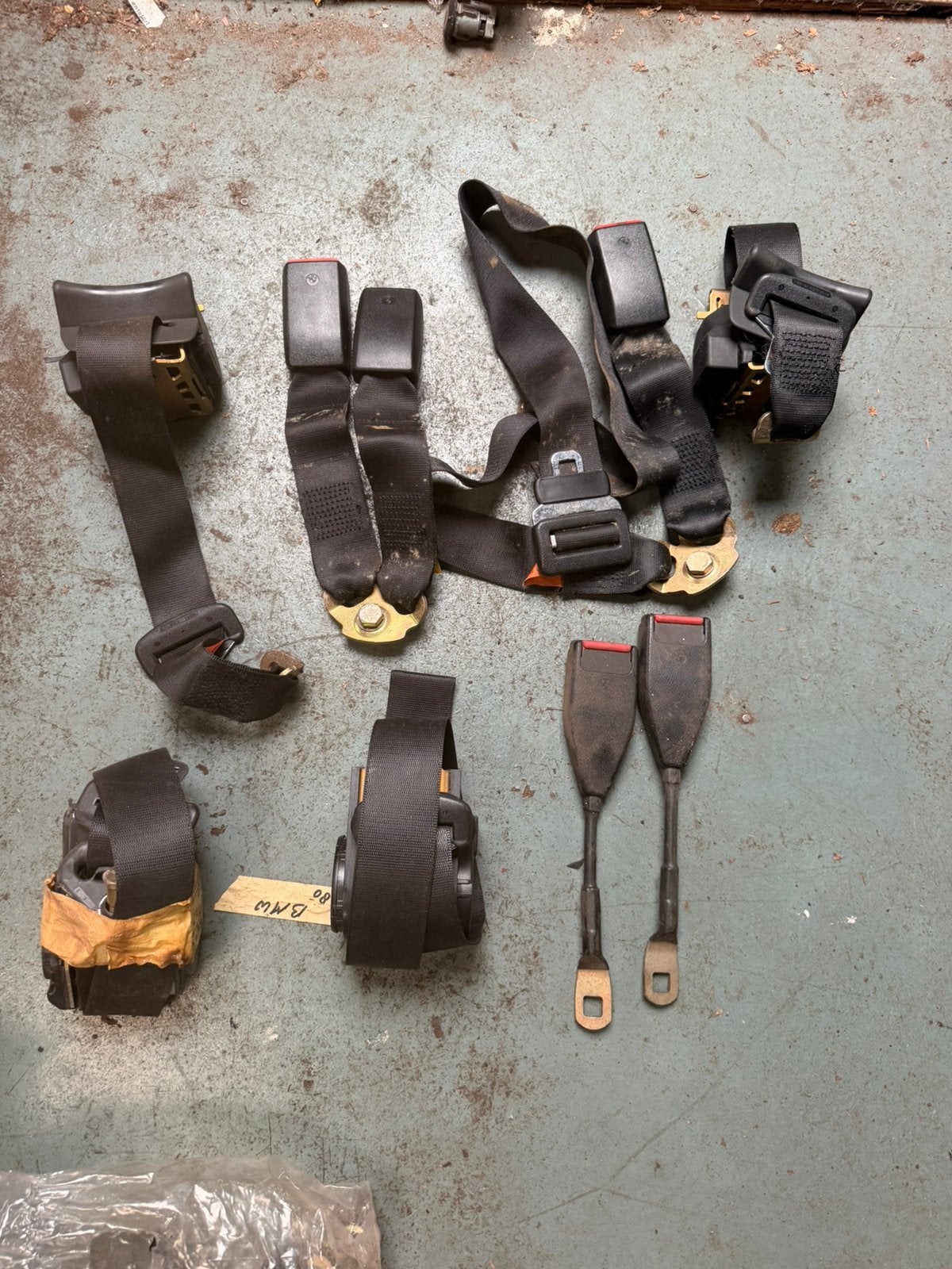 Bmw e30 vfl gordelset coupe 316i 318i 320i 325i, Ophalen of Verzenden