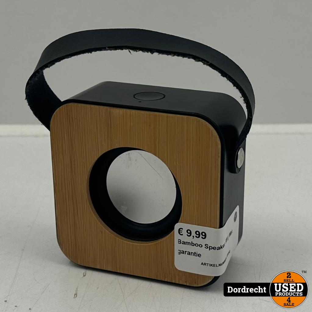 Bamboo Speaker 5W | Met garantie, Overige merken, Dordrecht@usedproducts.nl, Toulonselaan 72, Overige typen