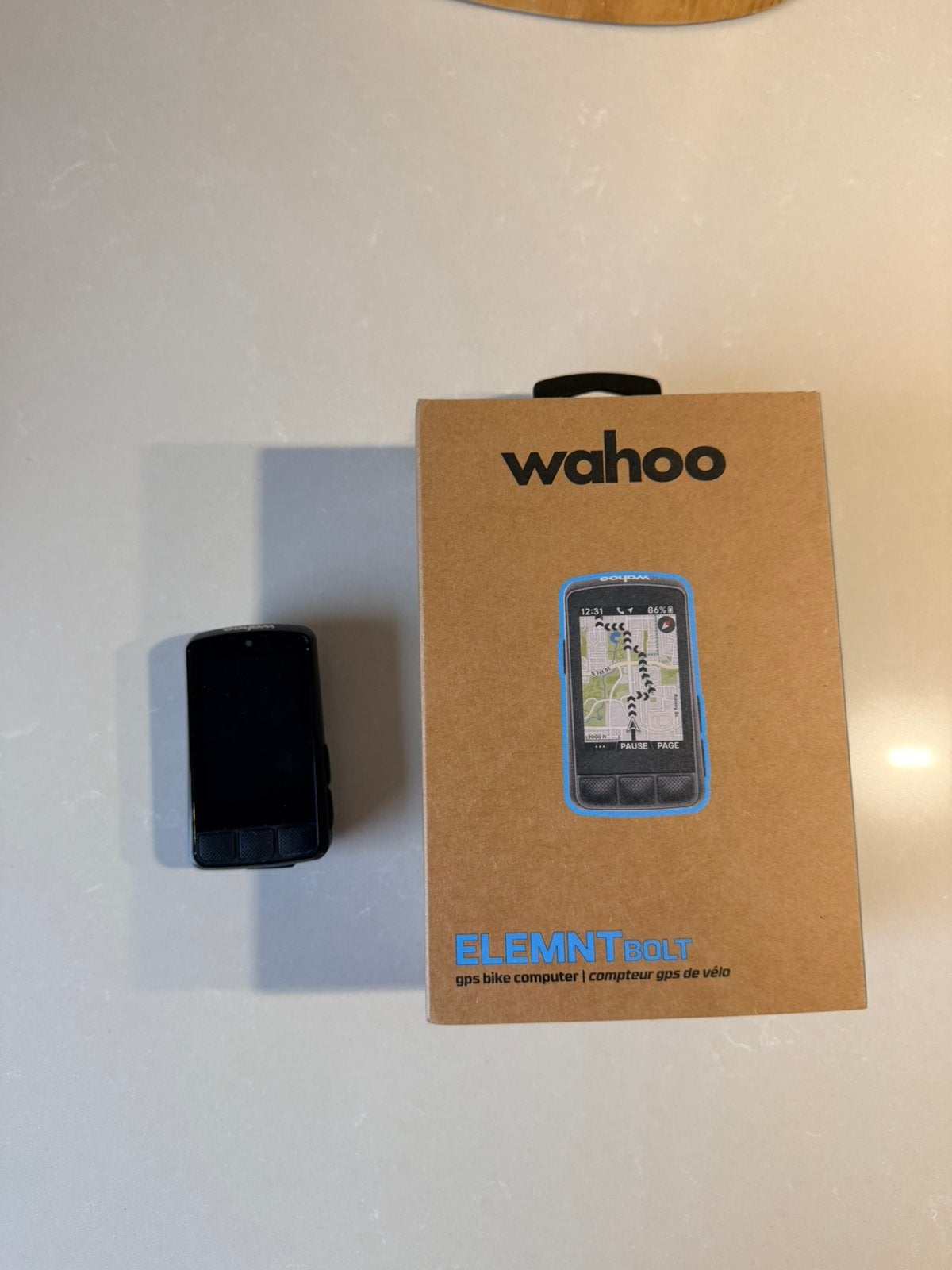 Wahoo Elemnt bolt v3, Fietsen en Brommers, Fietsaccessoires | Fietscomputers, Ophalen of Verzenden, Zo goed als nieuw