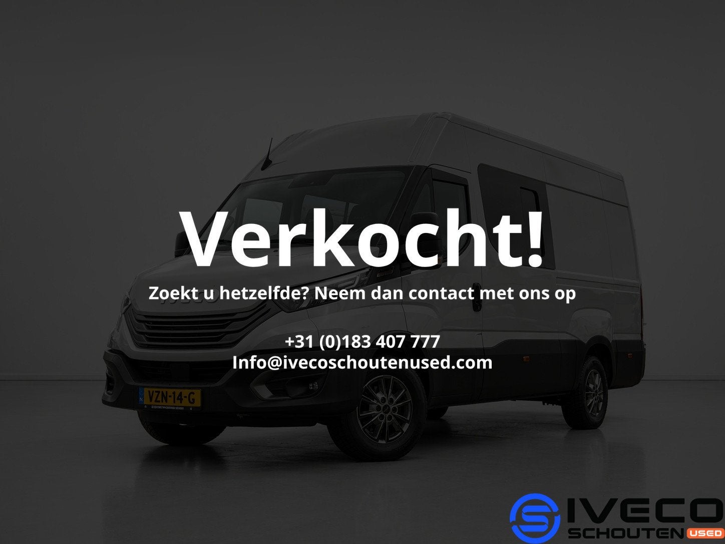 Iveco Daily Multicab 35S18V A8 Luchtvering • Adaptive Crui, Auto's, Automaat, Gebruikt, 4 cilinders, Origineel Nederlands