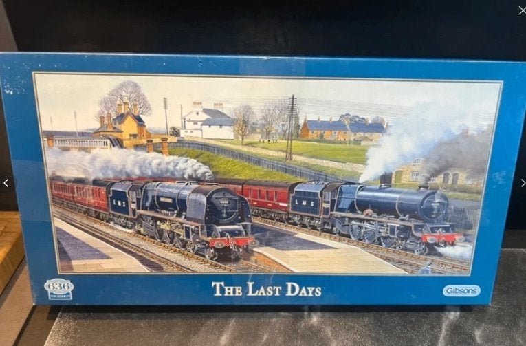 Gibsons puzzel 636 stukjes The last days Barry Freeman, Ophalen of Verzenden, 500 t/m 1500 stukjes, Zo goed als nieuw