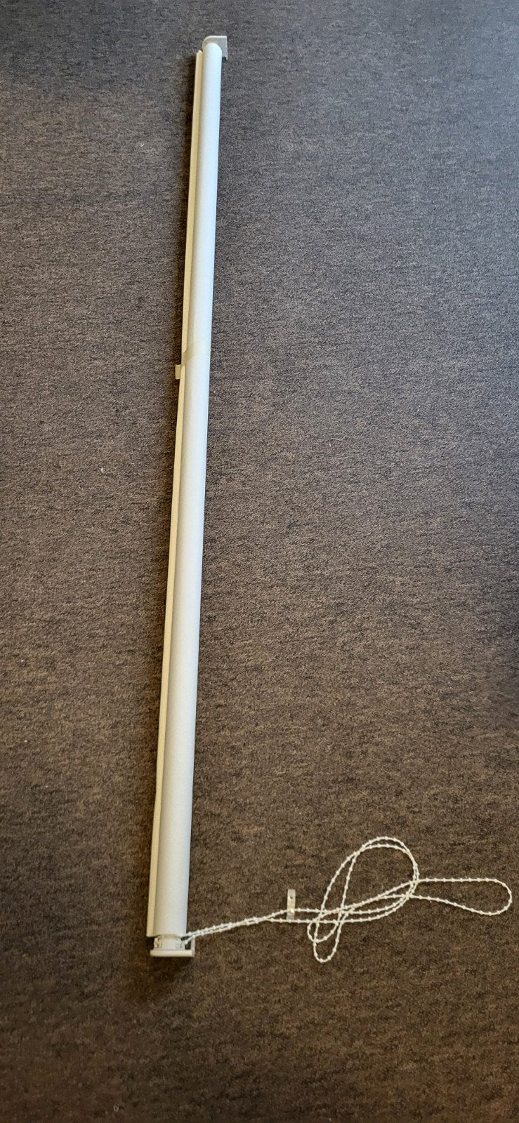 Verduisterend rolgordijn wit - 180 cm breed, Ophalen, Verduisterend, Wit, Zo goed als nieuw