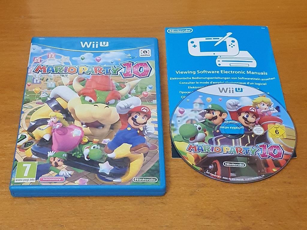 Wii U | Mario PARTY 10, Spelcomputers en Games, Games | Nintendo Wii U, Avontuur en Actie, Gebruikt, Ophalen of Verzenden, 3 spelers of meer