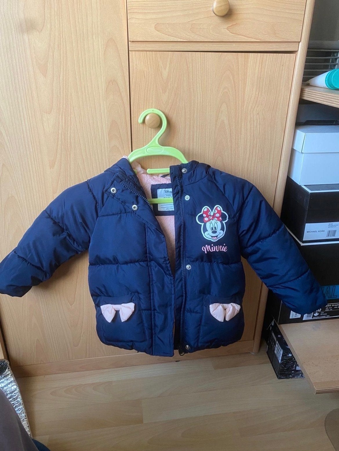 Disney Minnie Mouse winterjas voor meisjes, Ophalen of Verzenden, Zo goed als nieuw, Meisje