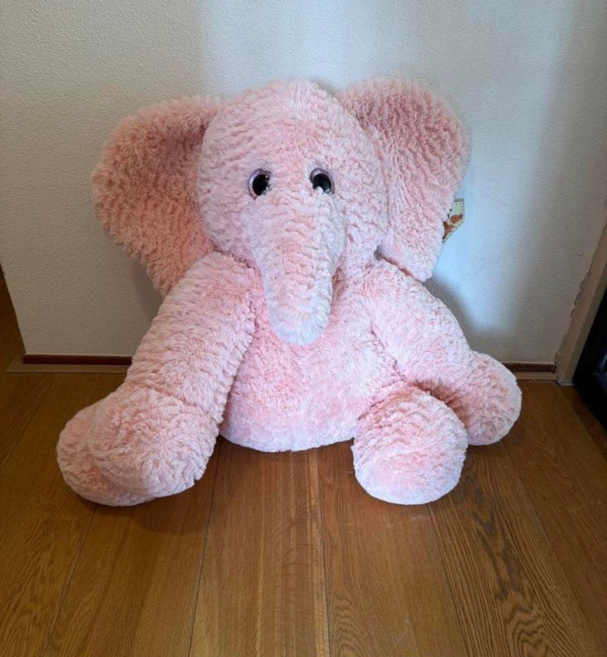 Nieuwe Roze Olifant Knuffel 60cm, Ophalen, Nieuw, Middelgroot (20 tot 80 cm), Roze