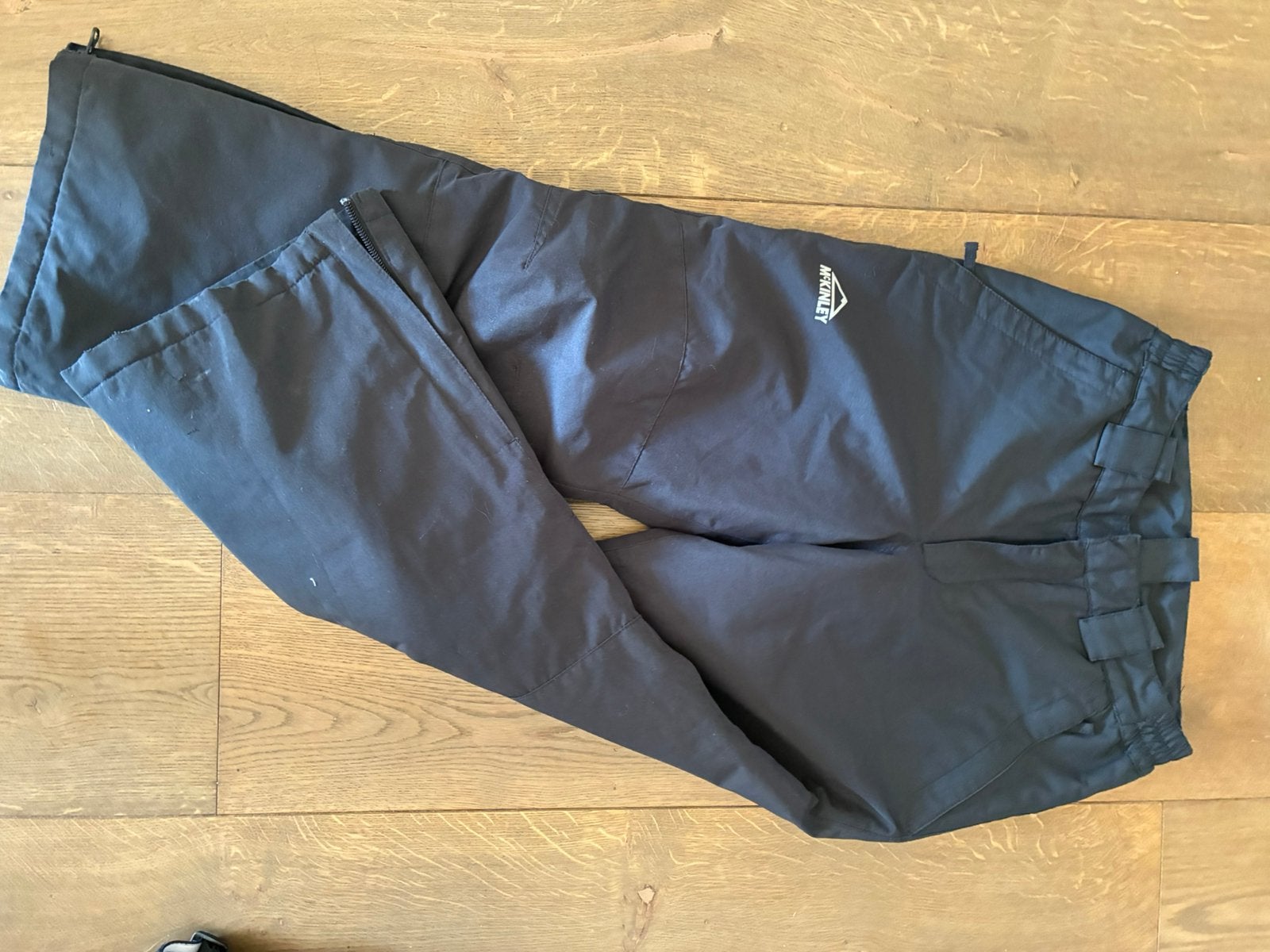 Skibroek mcKinley zwart, Overige merken, 100 tot 140 cm, Ophalen of Verzenden, Zo goed als nieuw