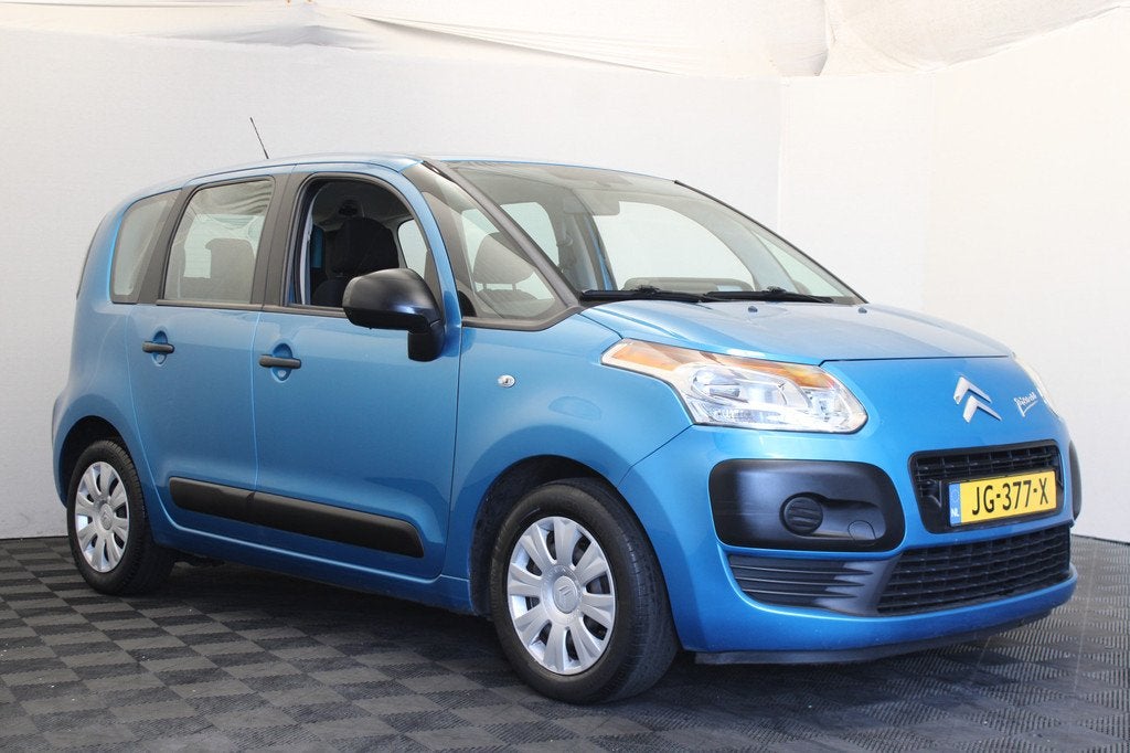 Citroën C3 Picasso 1.4 VTi Seduction (bj 2010), Auto's, Citroën, Voorwielaandrijving, Stof, Gebruikt, Zwart