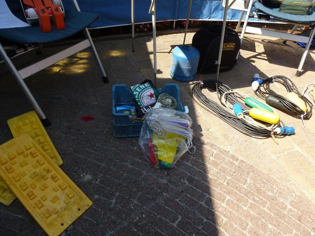 stroomkabels met  C.E.E.  stekkers, Caravans en Kamperen, Caravan accessoires, Ophalen of Verzenden, Zo goed als nieuw