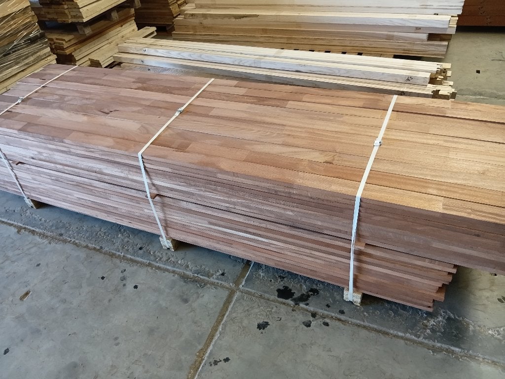 Hardhout mahonie planken 22 mm dik, Ophalen, Minder dan 25 mm, Nieuw, Plank