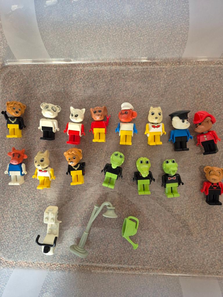 Lego Fabuland figuren en accessoires, Kinderen en Baby's, Speelgoed | Bouwstenen, Gebruikt, Ophalen of Verzenden