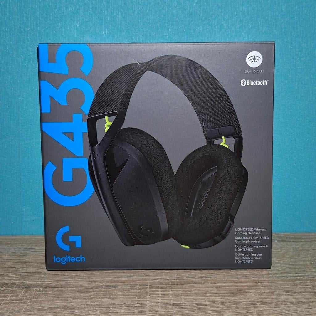 Logitech G435 Draadloze Gaming Headset - Zwart, Overige merken, Nieuw, Ophalen of Verzenden, Over oor (circumaural)