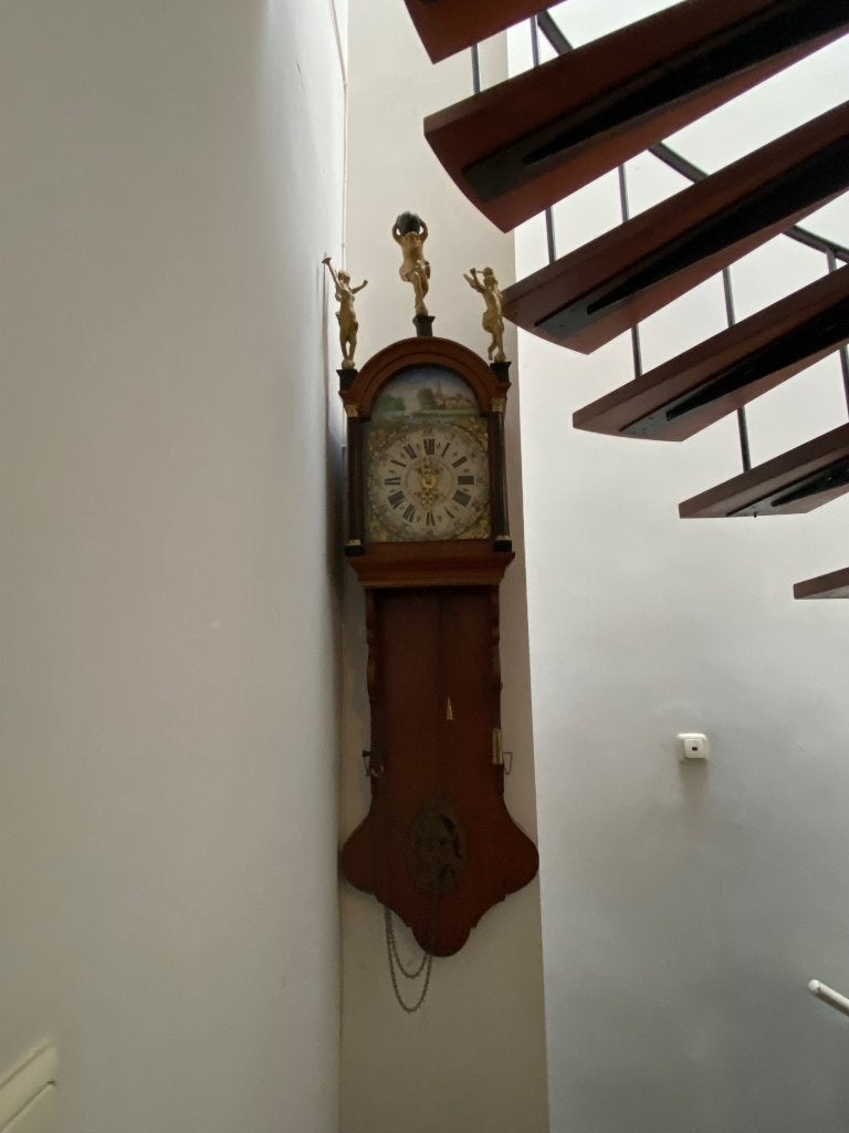 Antieke Friese Staartklok, Antiek en Kunst, Ophalen