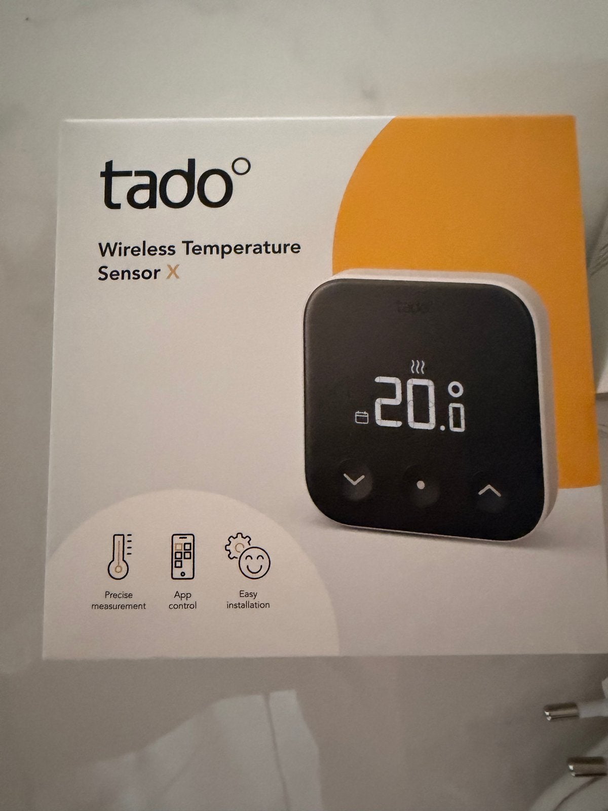 Tado Wireless Temperatuursensor X - Slimme Thermostaat, Ophalen of Verzenden, Slimme thermostaat, Nieuw