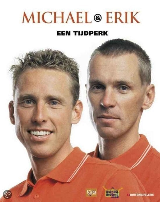 Michael & Erik - Een tijdperk., Ophalen of Verzenden, Zo goed als nieuw, Lopen en Fietsen