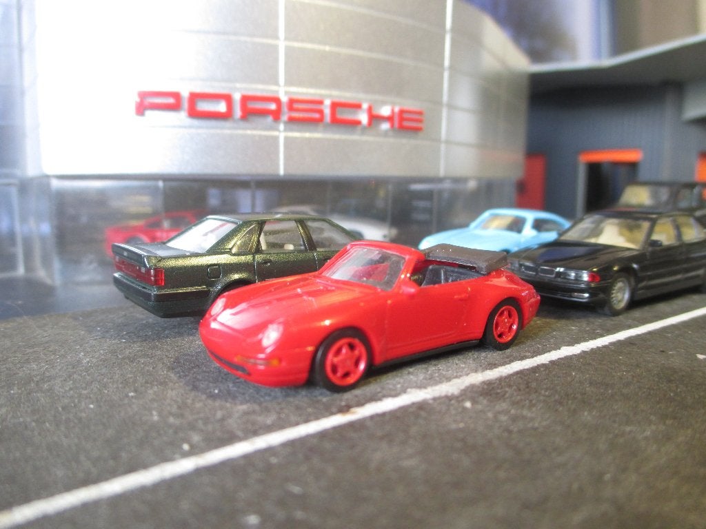 Porsche 993 911 Carrera Cabriolet - Euro-Modell, Ophalen of Verzenden, Nieuw, Auto, Rietze