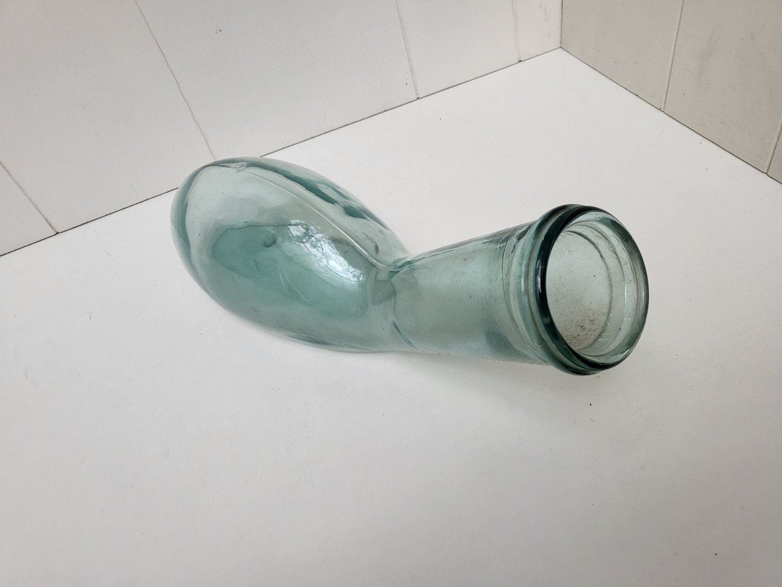 Vintage glazen urinaal/bedpan - Medisch antiek, Ophalen
