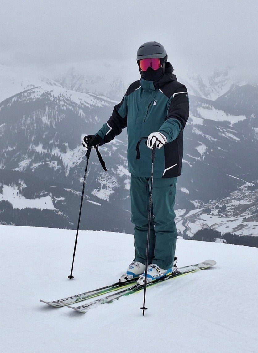 Heren Spyder ski-jas en skibroek - Maat XL, Maat 56/58 (XL), Ophalen of Verzenden, Zo goed als nieuw, Spyder