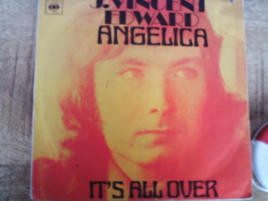 j. vincent edward - angelica 22jul, 7 inch, Ophalen of Verzenden, Zo goed als nieuw, Pop