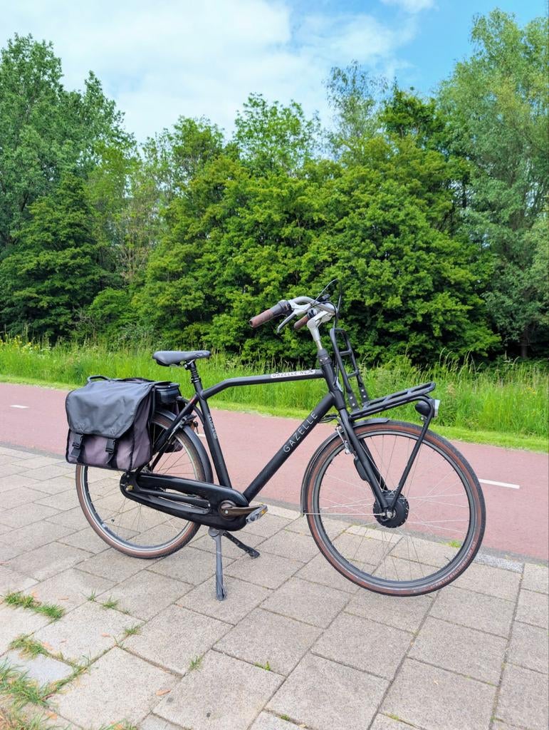 Elektrische fiets Gazelle Havy Duty NL, Ophalen, Zo goed als nieuw, 59 cm of meer, 50 km per accu of meer