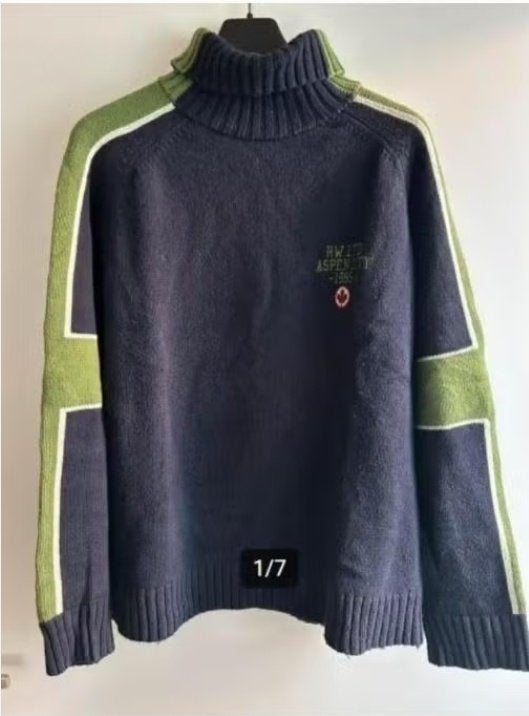 Donker blauwe coltrui River Woods Aspen (XXL) ZGAN, Blauw, Overige maten, Ophalen of Verzenden, Zo goed als nieuw