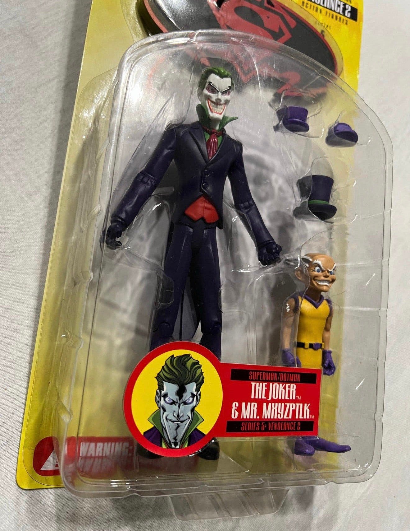 DC Comics SUPERMAN BATMAN series JOKER & Mr. MXYZPTLK figuur, P, P, P, Nieuw