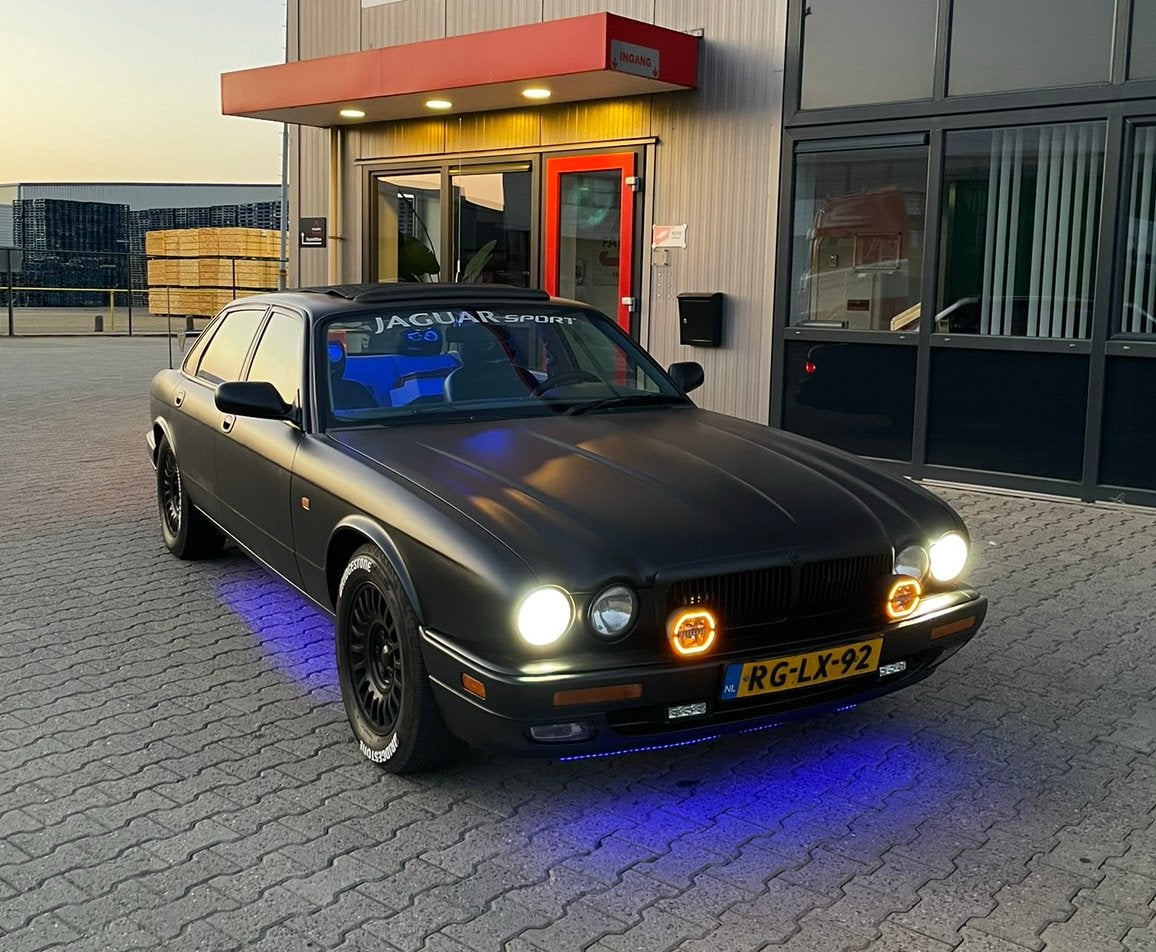 Jaguar Executive Sport 3.2 AUT 1997 Zwart, geweldig geluid!, Automaat, Achterwielaandrijving, 3239 cc, Lederen bekleding