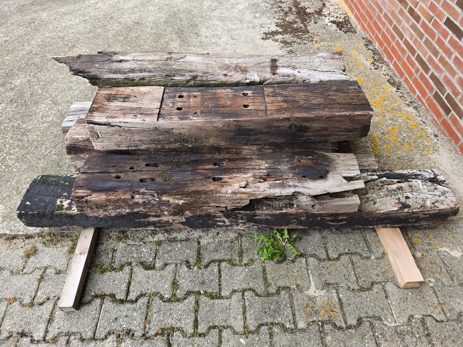 Gebruikte spoorbielzen gemiddelde lengte 1,50 meter, Ophalen, Gebruikt, Biels, Minder dan 100 cm
