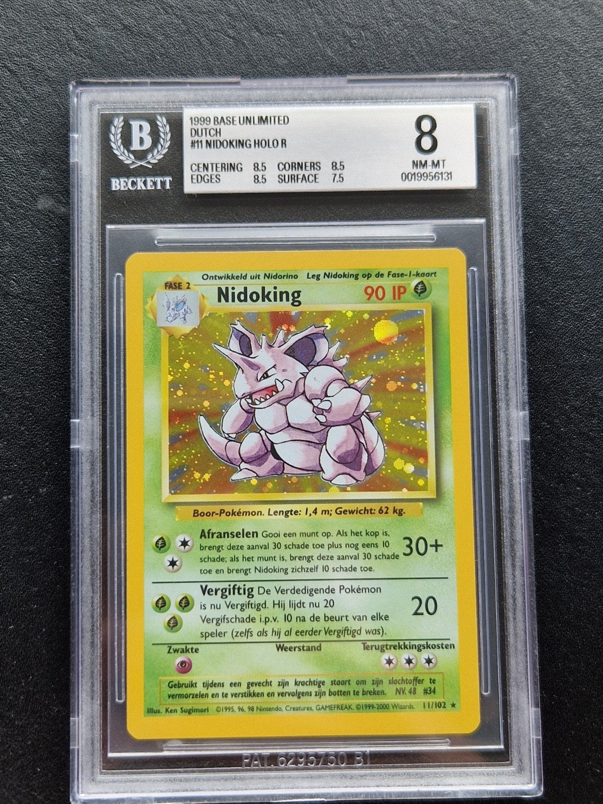Nidoking BGS 8, Ophalen of Verzenden, Zo goed als nieuw