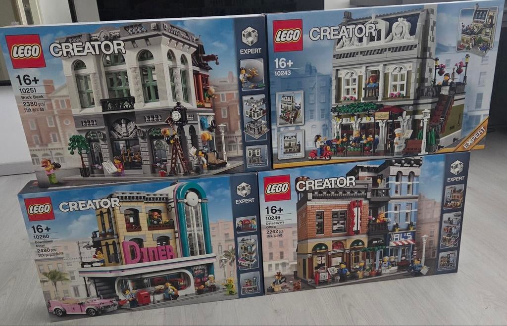 Grote collectie lego creator, Ophalen, Zo goed als nieuw