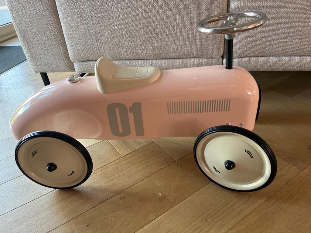 Vilac Roze Loopauto '01' - Zo goed als nieuw, Ophalen, Zo goed als nieuw