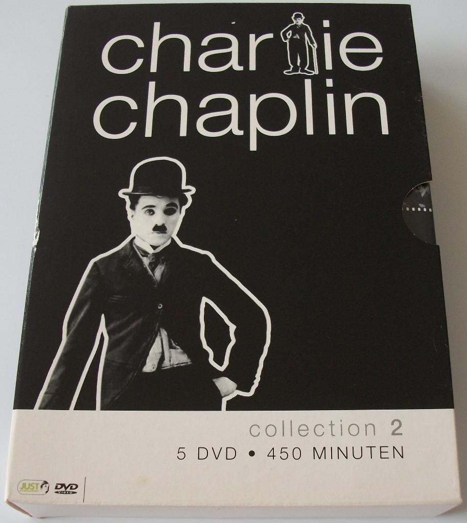 Film-Box *** CHARLIE CHAPLIN *** 5-Disc Boxset, Alle leeftijden, Ophalen of Verzenden, Zo goed als nieuw