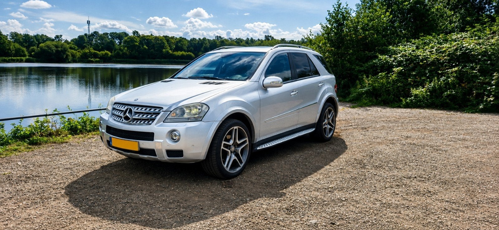 Mercedes-Benz M-Klasse 3.0 CDI Grijs Youngtimer, Auto's, Automaat, 255 €/maand, 2987 cc, 10 km/l