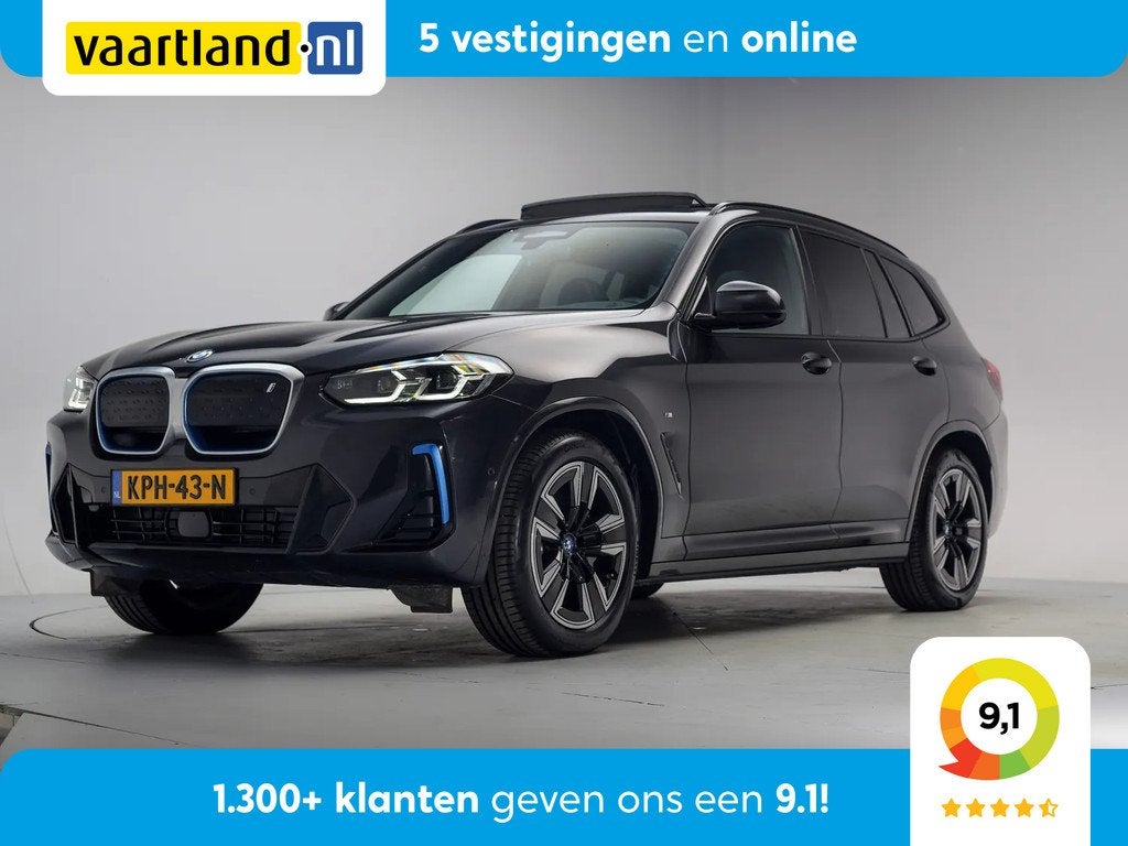 BMW iX3 M Sport High Executive 80 kWh 3-fase [ Panorama Lede, Auto's, BMW, Automaat, 750 kg, 2155 kg, IX3