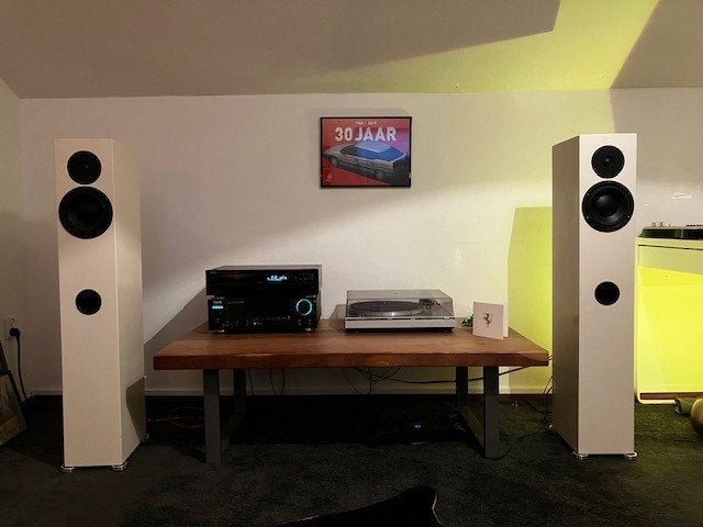 Dynaudio Nuance Luidsprekers, Vloerstaande luidspreker, Gebruikt, 60 tot 120 watt, Ophalen