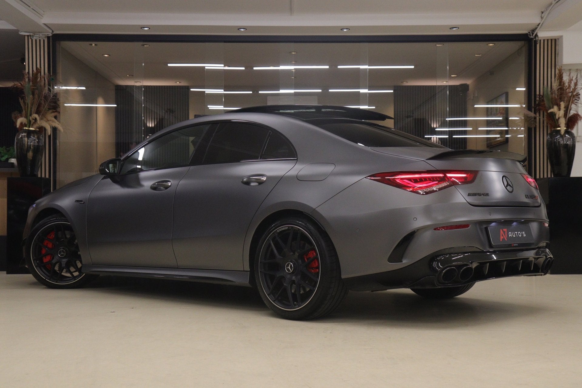 Mercedes-Benz CLA-klasse AMG 45 S 4MATIC+ Premium Plus PANO/, Auto's, Automaat, CLA, Gebruikt, Euro 6