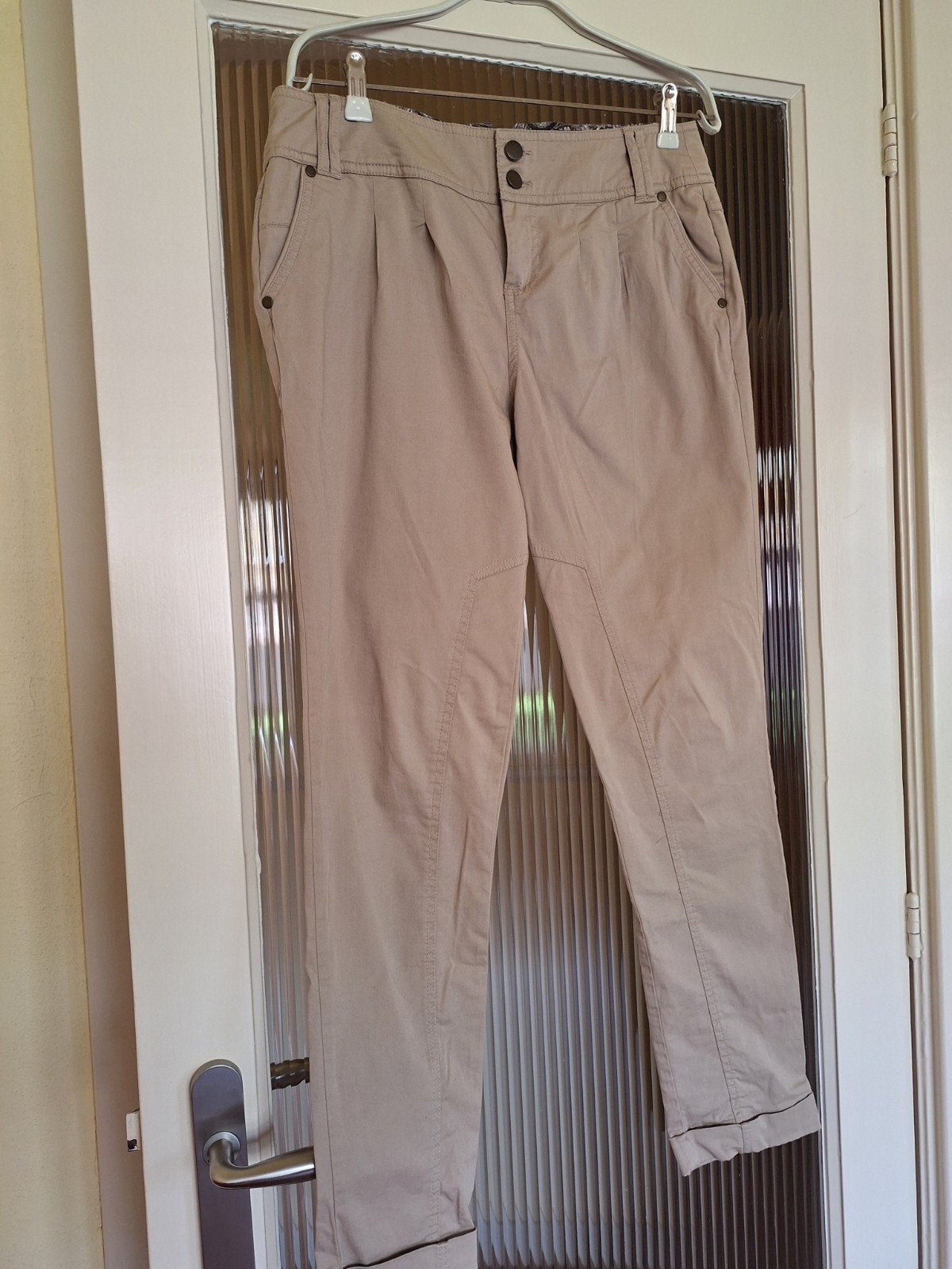 Zeer gaaf broek met lage taille maat M merk ROYAL CHICKS, Ophalen of Verzenden, Zo goed als nieuw, Maat 38/40 (M), Lang