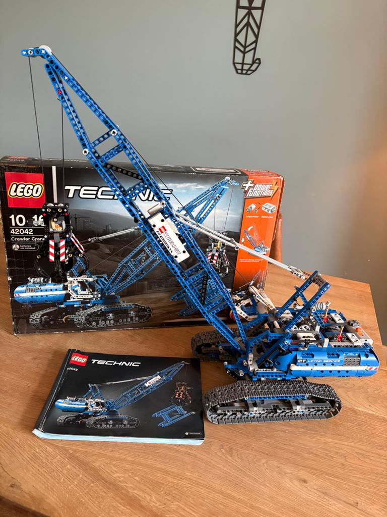 Lego Technic rupskraan 42042, Ophalen, Zo goed als nieuw