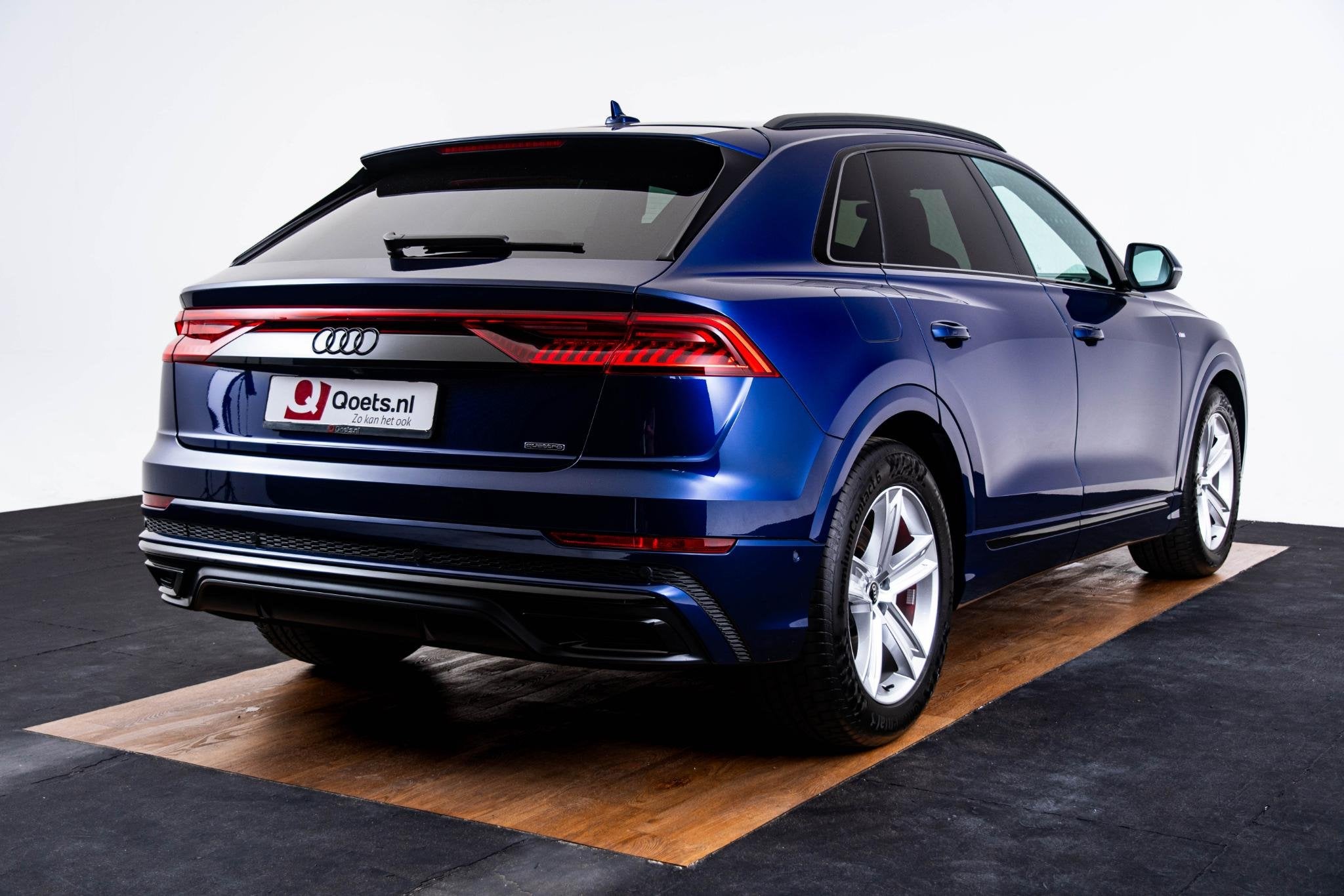 Audi Q8 55 TFSI e quattro Pro Line S S line Sportpakket - B&, Automaat, Gebruikt, 2995 cc, Met garantie (alle)